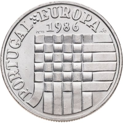 купить Португалия 25 эскудо (escudos) 1986 Вступление в зону свободной торговли Европы