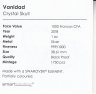 Купить Экваториальная Гвинея 2018 1000 франков CFA "Хрустальный череп - тщеславие" в футляре, с сертификатом