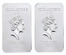Купить Фиджи 2 доллара 2012 набор из 2-х монет  "Православные святыни - Моисей", в футляре с сертификатом