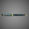 Купить Шариковая ручка Aurora Optima Auroloide Stilografica GT стержень: M, цвет чернил: blue, в подарочной коробке, Металлы: золото, смола, 2026 г.