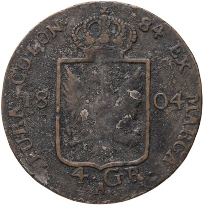 купить Пруссия 4 гроша 1804