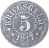 Купить Германия, Фойхтванген 5 пфеннигов 1917