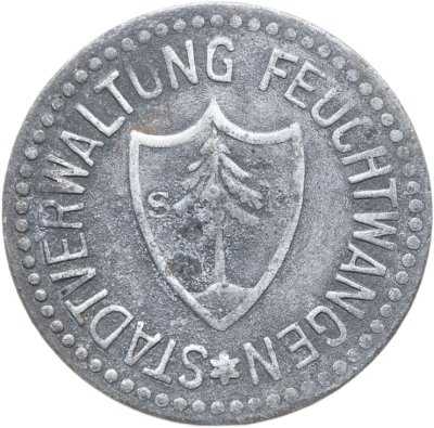 купить Германия, Фойхтванген 5 пфеннигов 1917