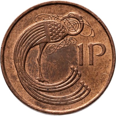 купить Ирландия 1 пенни 1995