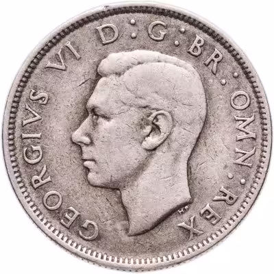 купить Великобритания 2 шиллинга (флорин, shillings) 1942