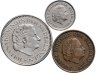 Купить Нидерланды набор монет 1961-1980 (3 монеты)