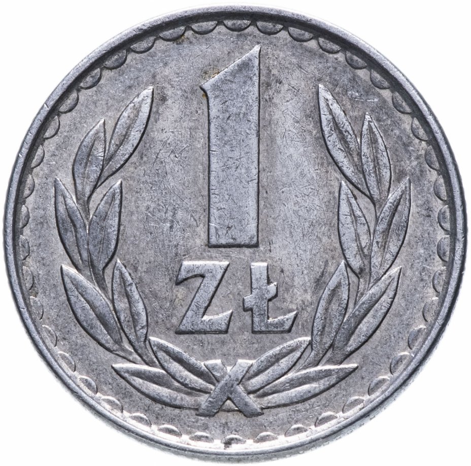 купить Польша  1 злотый (zloty) 1974-1988 гг.