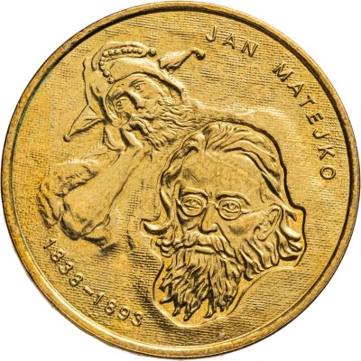 купить Польша 2 злотых (zlote) 2002 Художники Польши 19-20 века - Ян Матейко