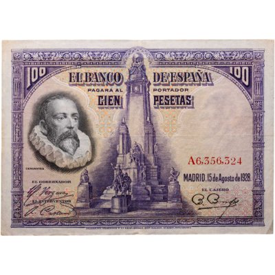 купить Испания 100 песет 1928 (Pick 76)