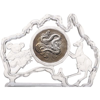 купить Австралия 50 центов (cents) 2012 «Восточный календарь - год дракона»