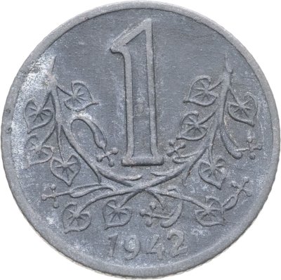 купить Богемия и Моравия 1 крона 1942