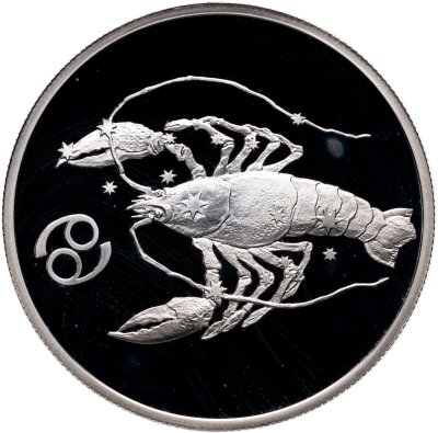 купить 2 рубля 2003 СПМД "Рак"