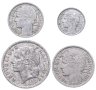 Купить Франция, набор монет 1941-1949 годов (4 монеты)