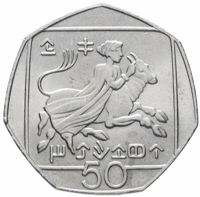 купить Кипр 50 центов 2002