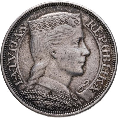 купить Латвия 5 латов (lati) 1929