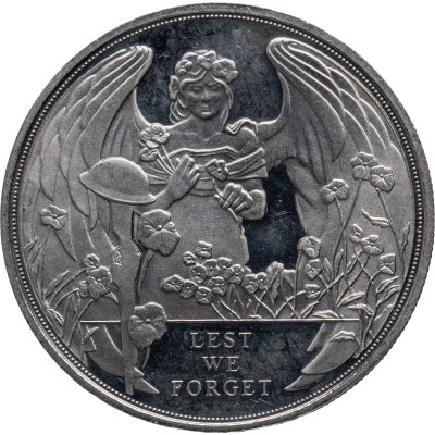 купить Гибралтар 1 крона 2017 "100 лет битве при Ипре"