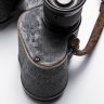 Купить Бинокль военно-полевой Б-6х30 с шейным ремнем и крышкой-дождевиком, металл, пластик, стекло, кожа, СССР, 1941 г.