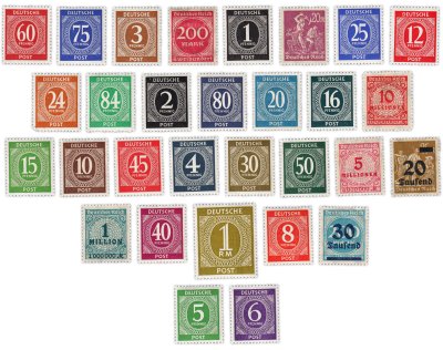 купить Германия набор из 30 марок "Различные номиналы"