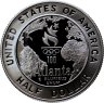 Купить США 50 центов (1/2 доллара, half dollar) 1995 "XXVI летние Олимпийские Игры, Атланта 1996 - Баскетбол"