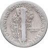 Купить США 10 центов (дайм, one dime) 1935  Mercury Dime Без отметки монетного двора