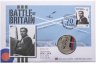 Купить Джерси 5 фунтов 2010 "Битва за Британию: Лейтенант Эрик Лок" в конверте с маркой