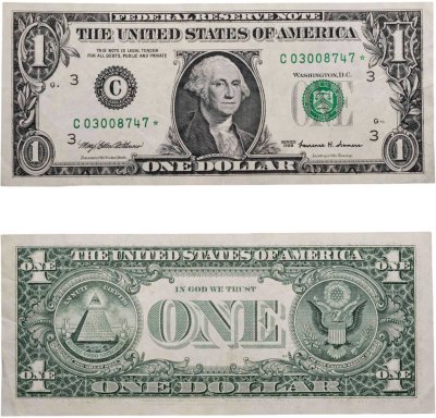 купить США 1 доллар 1999 год (Pick 504) С-Филадельфия *-серия замещения