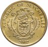 Купить Сейшельские острова 10 центов 2007 Рыба