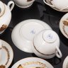 Купить Чайный сервиз на 6 персон "70 лет МОСОБЛСПОРТКОМИТЕТ", форма Весенняя-2, автор формы С.Е.Яковлева, фарфор, деколь, золочение, 2000-2015 гг.