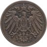 Купить Германия 1 пфенниг 1896, знак монетного двора: "А" - Берлин