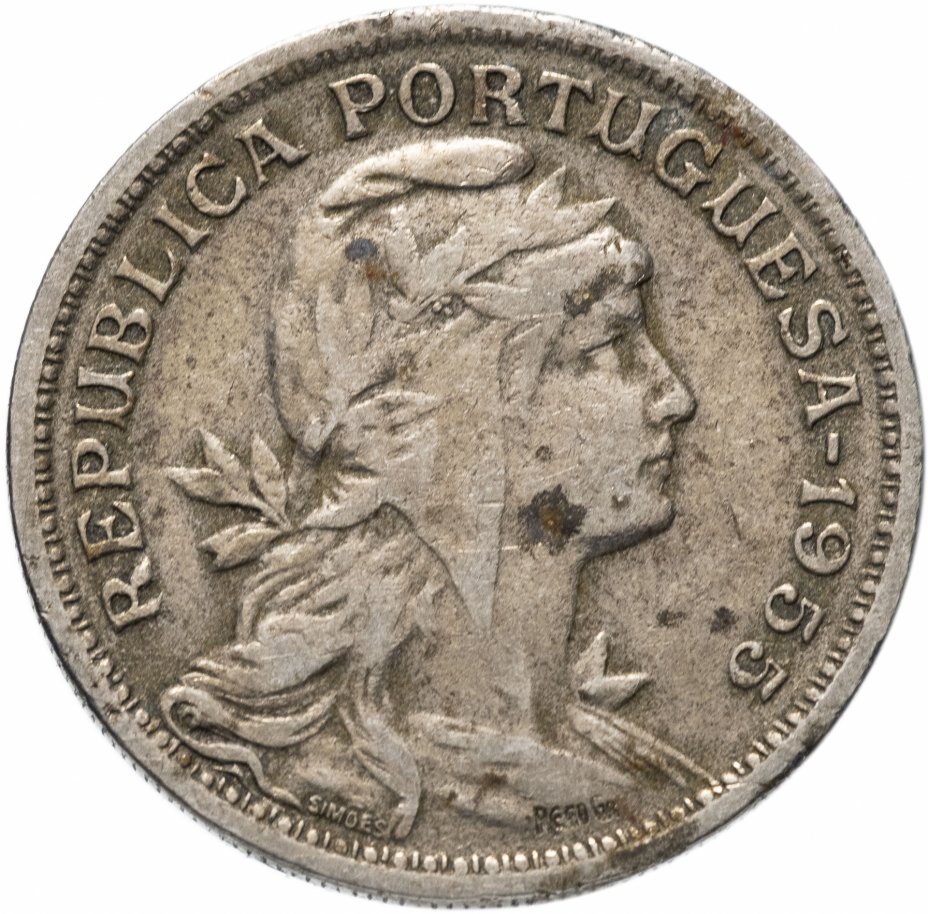 купить Португалия 50 сентаво (centavos) 1955