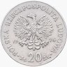 Купить Польша 20 злотых (zlotych) 1976 "Марсель Новотко"