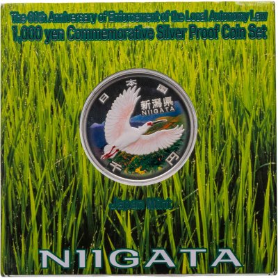 купить Япония 1000 йен 2009 "Префектура Ниигата" в футляре