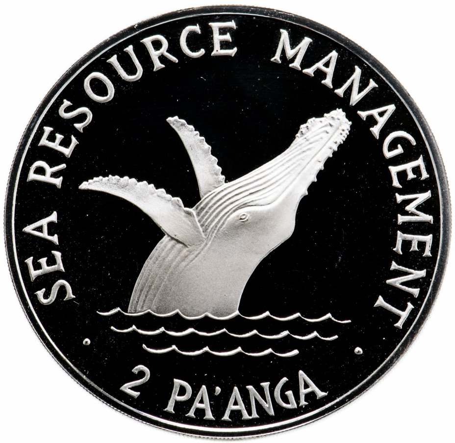 купить Тонга 2 паанга (pa'anga) 1980 "ФАО - Управление морскими ресурсами"