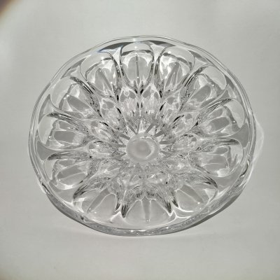 купить Ваза для фруктов "Глазки", автор А.П. Лаврова, стекло, Ленинградский завод художественного стекла (ЛЗХС), СССР, 1960-1980 гг.