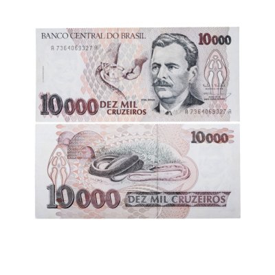 купить Бразилия 10000 крузейро 1993 (Pick 233с)