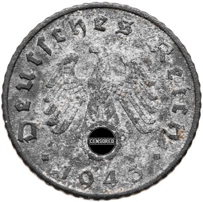 купить Германия (Третий рейх) 5 рейхспфеннигов (reichspfennig) 1943 F