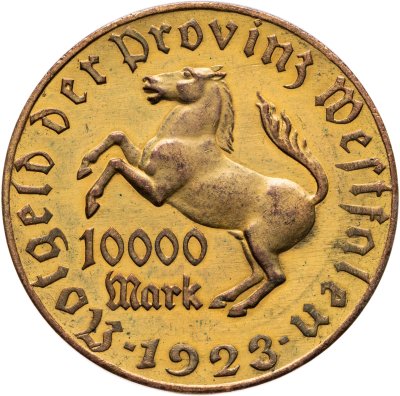 купить Германия, Вестфалия, нотгельд 10000 марок 1923