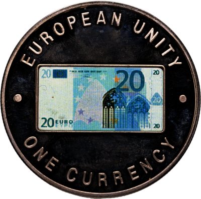 купить Замбия 1000 квача 1998 "Банкнота 20 евро - аверс"