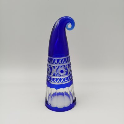 купить Рог изобилия (кубок для вина), стекло, алмазная грань, СССР, 1980-1990 гг.