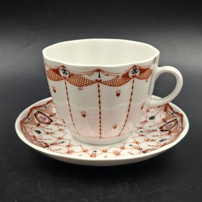 купить Пара кофейная "Паутинка", автор рисунка Н.Л. Петрова, фарфор, деколь, Ленинградский фарфоровый завод (ЛФЗ), Россия, 1989-2001 гг.