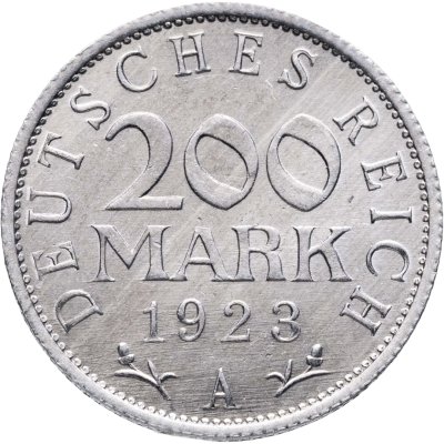 купить Германия 200 марок 1923 "A" — Берлин