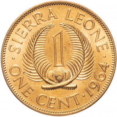 купить Сьерра-Леоне 1 цент (cent) 1964