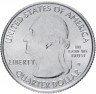 Купить США 1/4 доллара (25 центов, квотер) 2017 D — "Живописные реки плато Озарк" (38-й парк)
