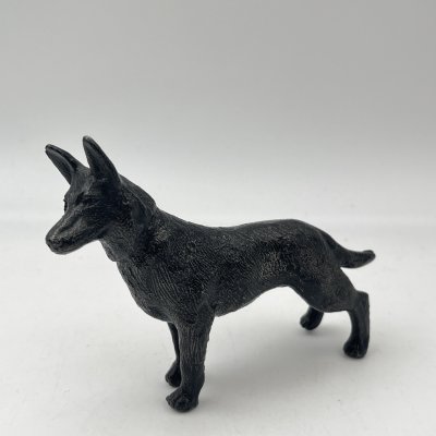 купить Статуэтка "Овчарка", чугун, крашение, Российская Федерация, 1990-2000 гг.