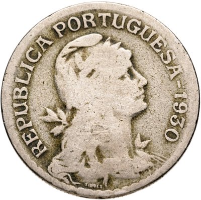 купить Португалия 1 эскудо (escudo) 1930