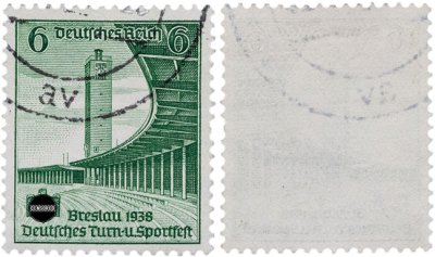 купить Германия, Третий Рейх 6 рейхспфеннигов 1938 "Фестиваль гимнастики и спорта в Бреслау"