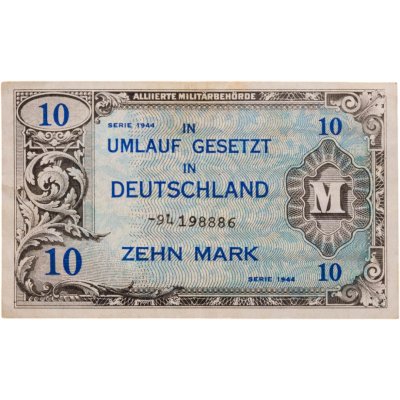 купить Германия 10 марок 1944
