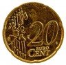 Купить Германия 20 евроцентов  2002 F