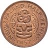 Купить Новая Зеландия 1/2 пенни (penny) 1957