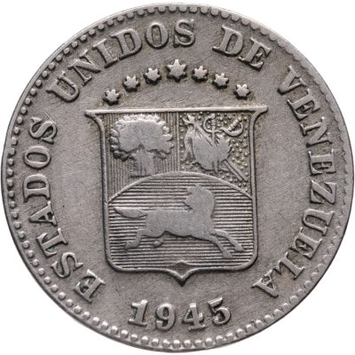 купить Венесуэла 5 сентимо (centimos) 1945